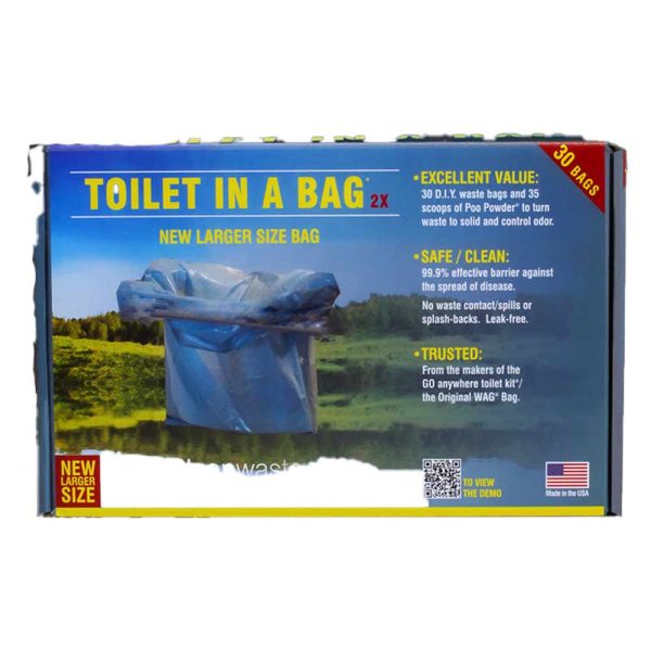 Toilet in bag